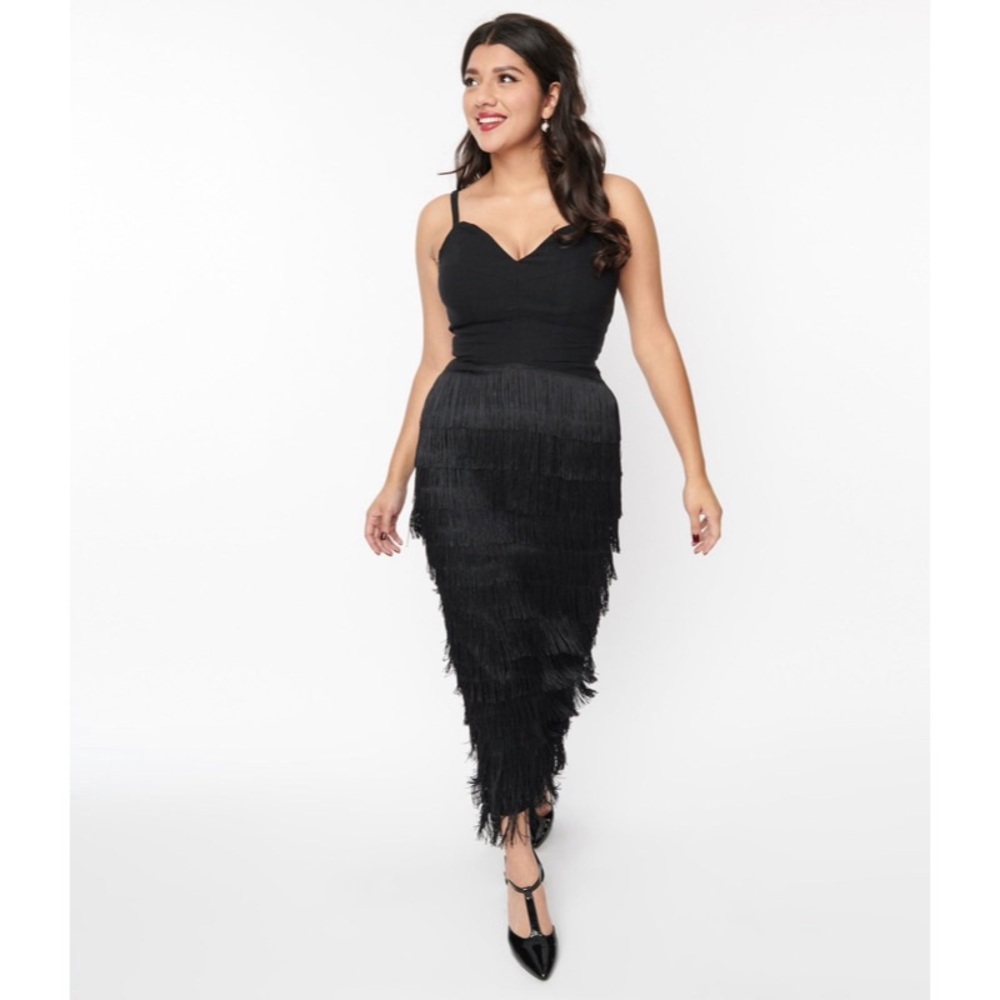 Some Like It Hot Fringe Wiggle Dress - Picture 3 of 14